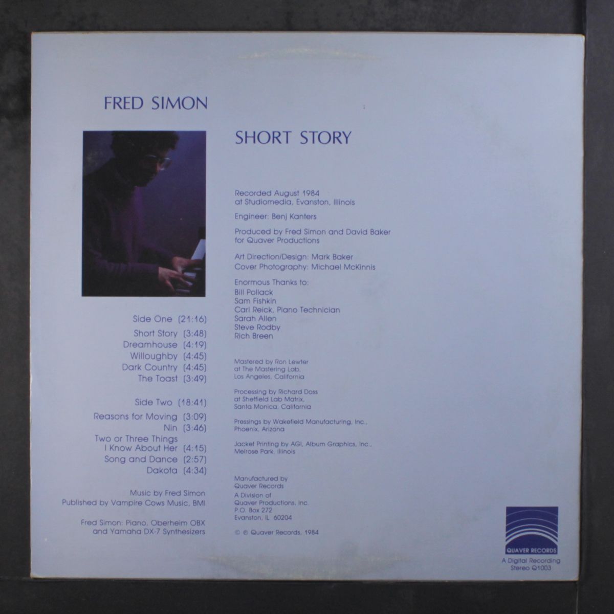 short story by FRED SIMON