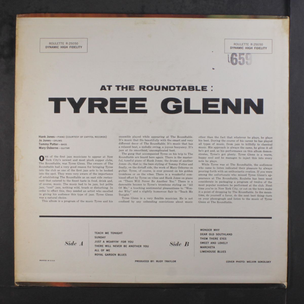 at the roundtable by TYREE GLENN
