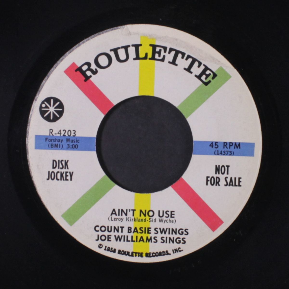 shake rattle and roll / ain't no use by COUNT BASIE & JOE WILLIAMS
