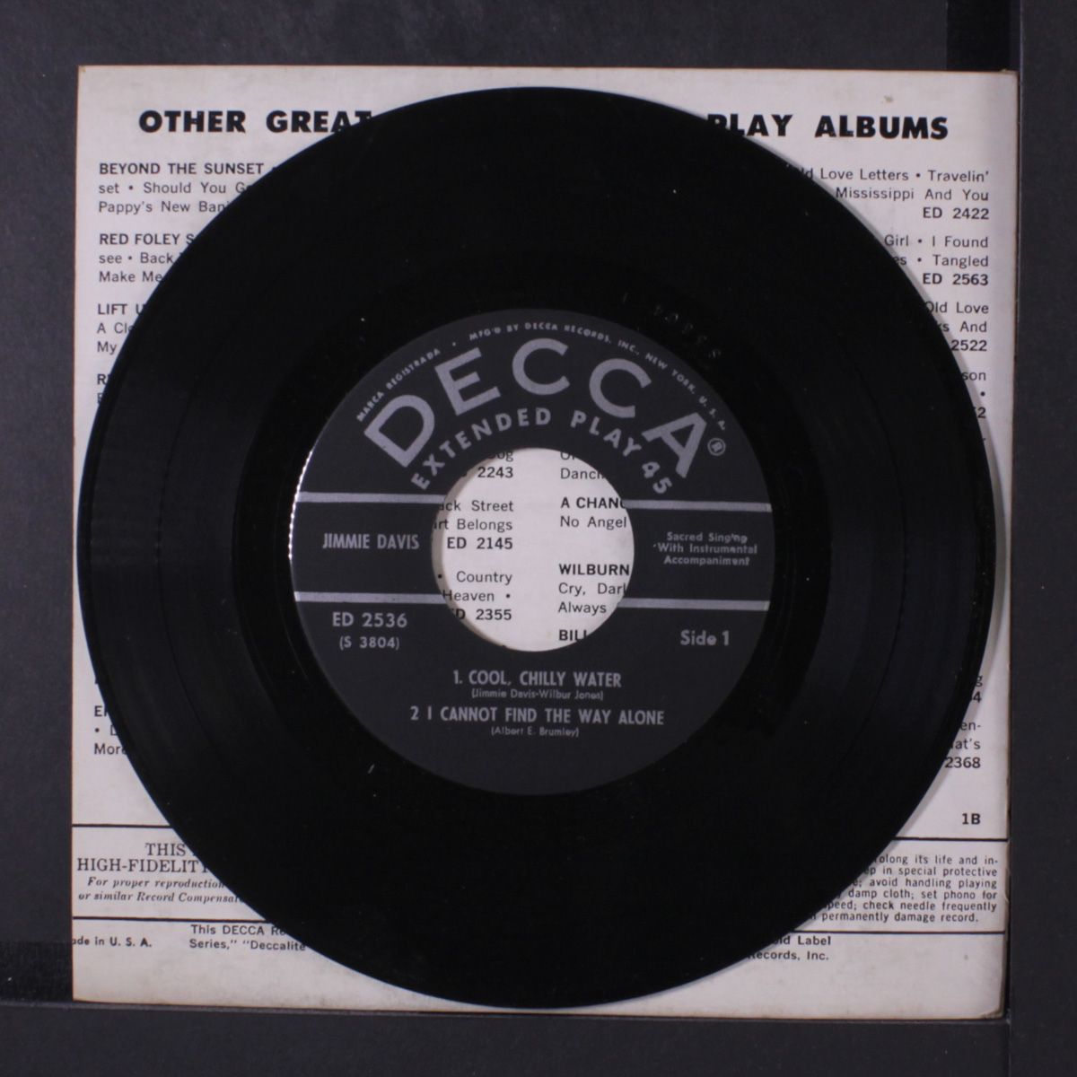 hymn time by JIMMIE DAVIS