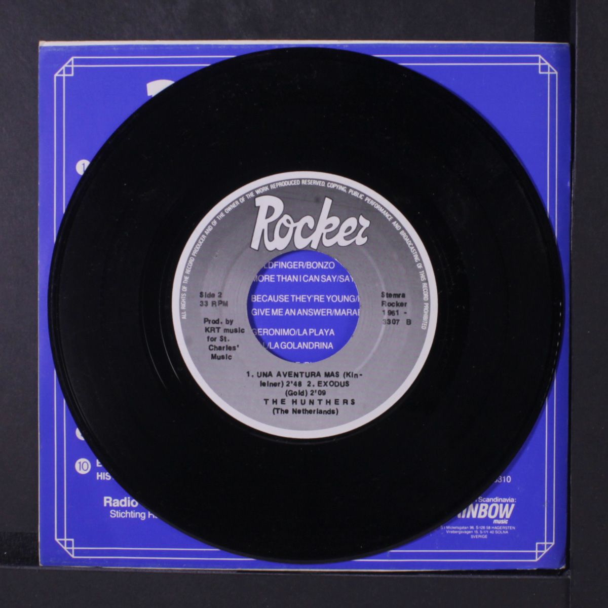 a tribute to johnny & his cellar rockers by HUNTERS