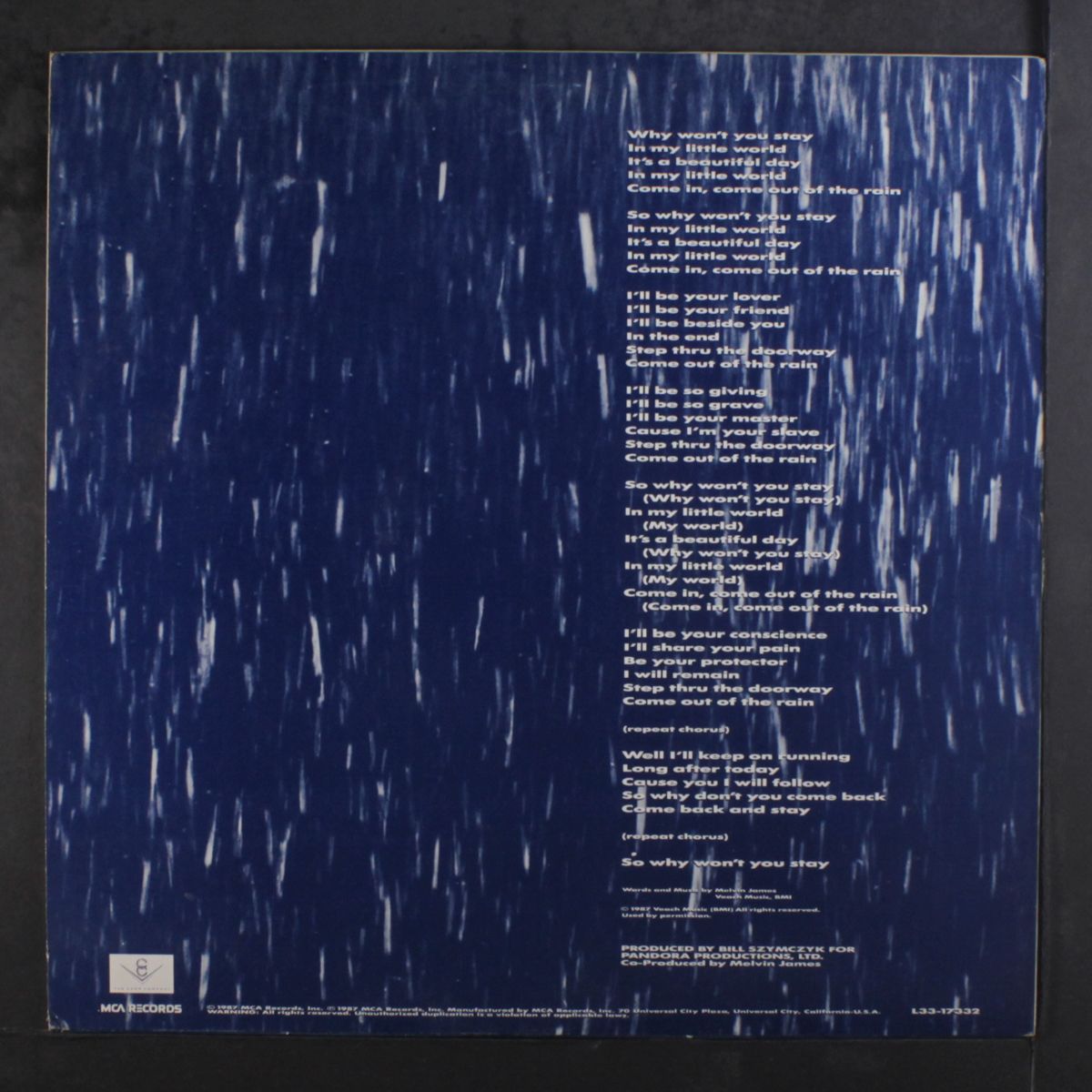 why won't you stay / edit by MELVIN JAMES