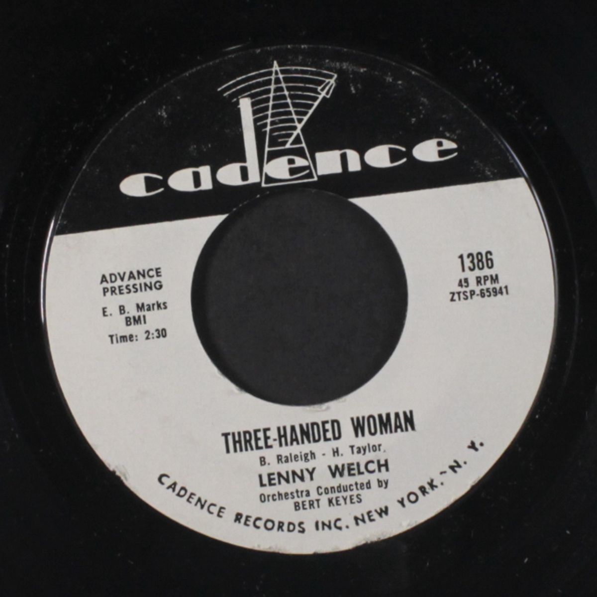 darlin' / three handed woman by LENNY WELCH