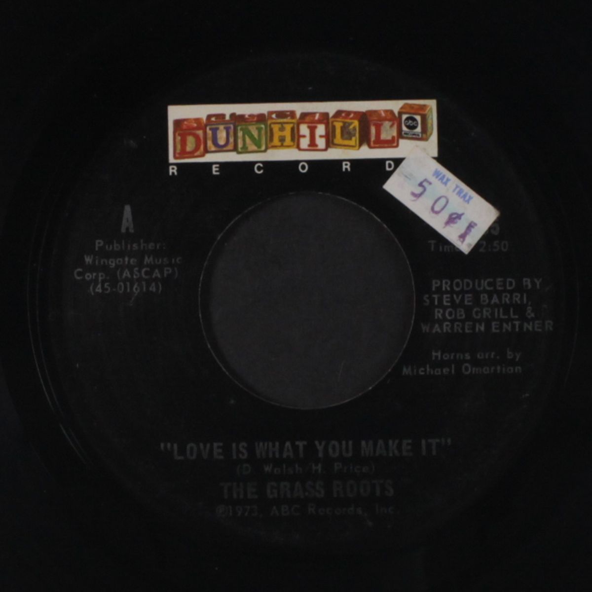 love is what you make it / someone to love by GRASS ROOTS