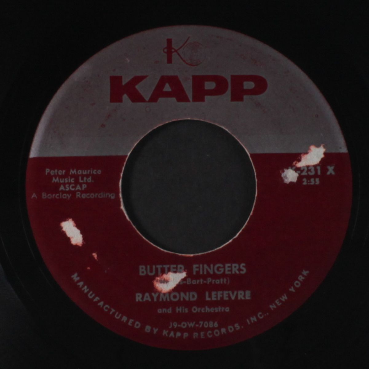 the day the rains came / butter fingers by RAYMOND LEFEVRE