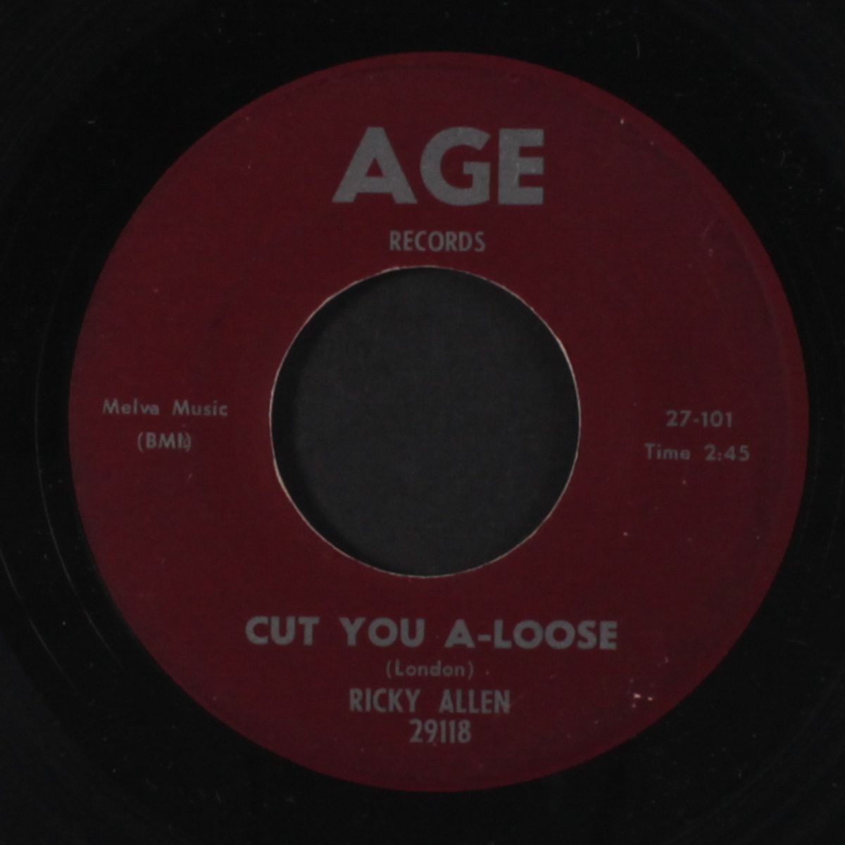 cut you a-loose / faith by RICKEY ALLEN