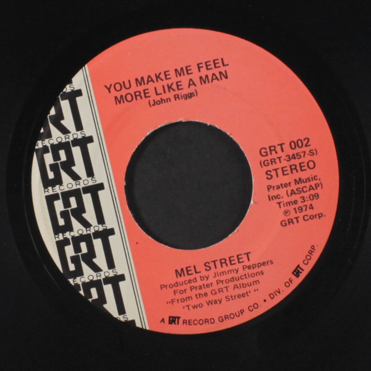 you make me feel more like a man / green river by MEL STREET