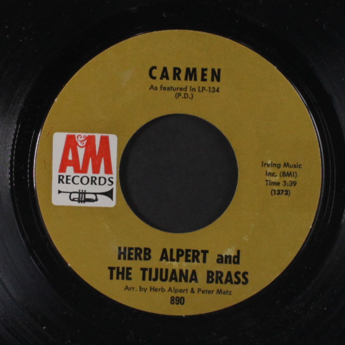 carmen / love so fine by HERB ALPERT