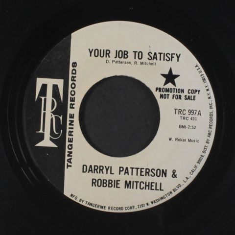 DARRYL PATTERSON & ROBBIE MITCHELL