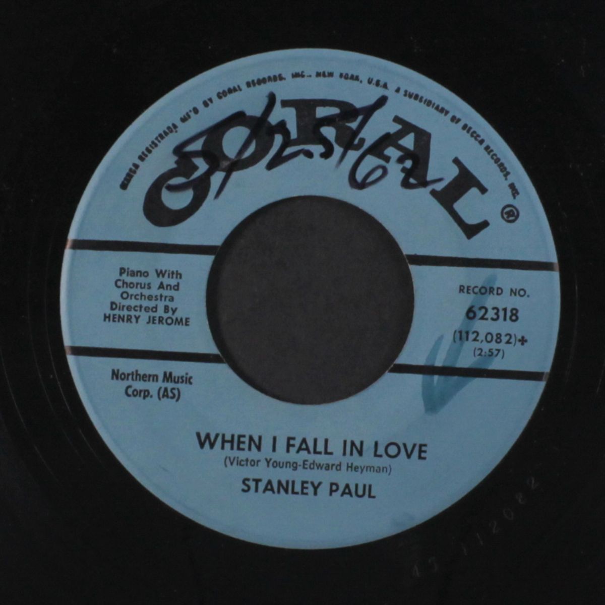 theme from my geisha / when i fall in love by STANLEY PAUL