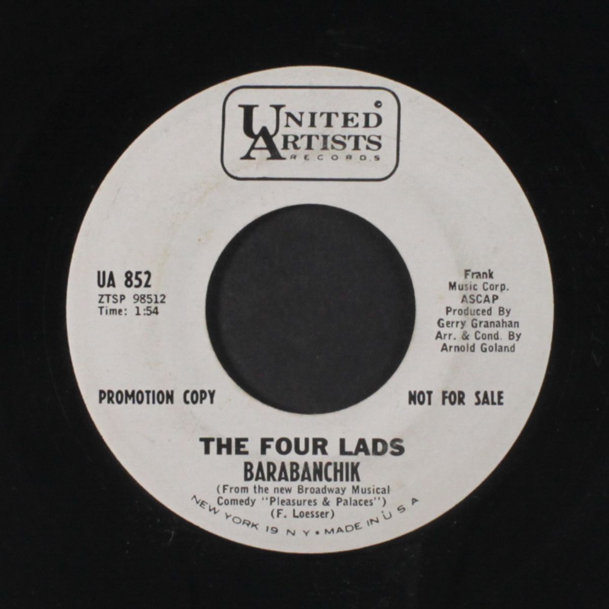 thanks mr. florist / barabanchik by FOUR LADS