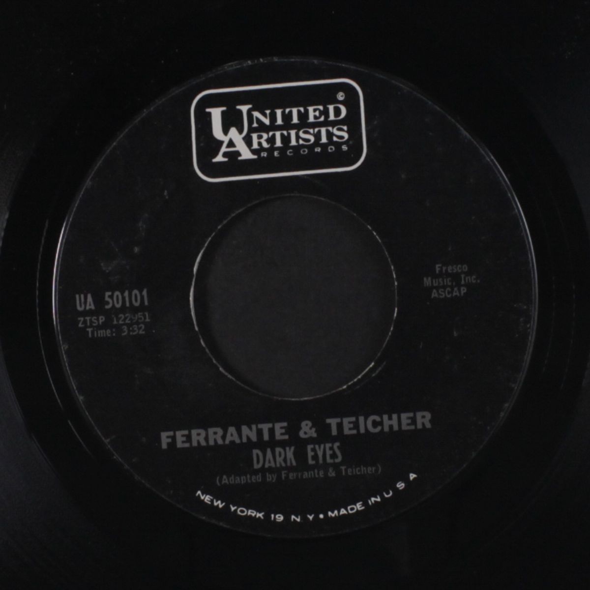 a man and a woman / dark eyes by FERRANTE & TEICHER