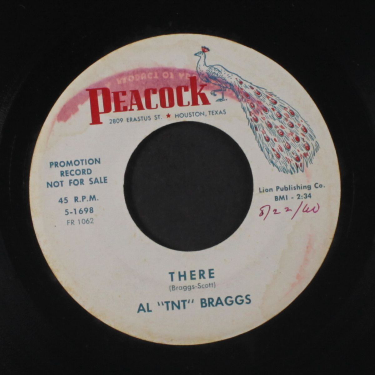listen to me baby / there by AL 'TNT' BRAGGS