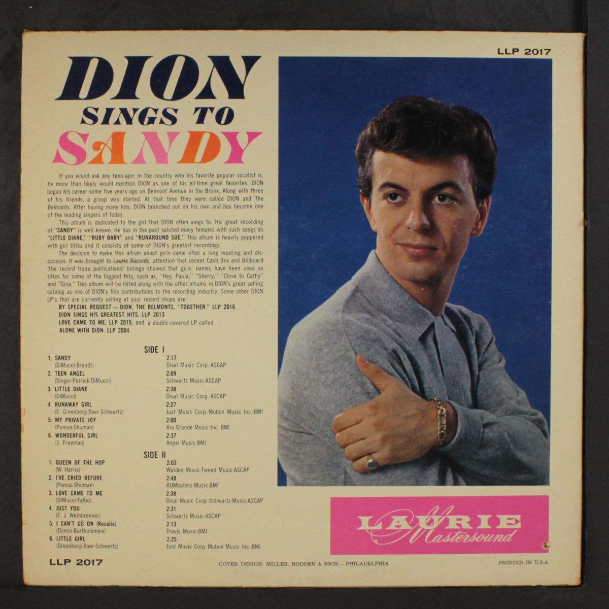 dion sings to sandy by DION