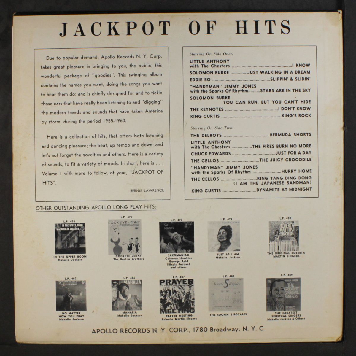 jackpot of hits by VARIOUS