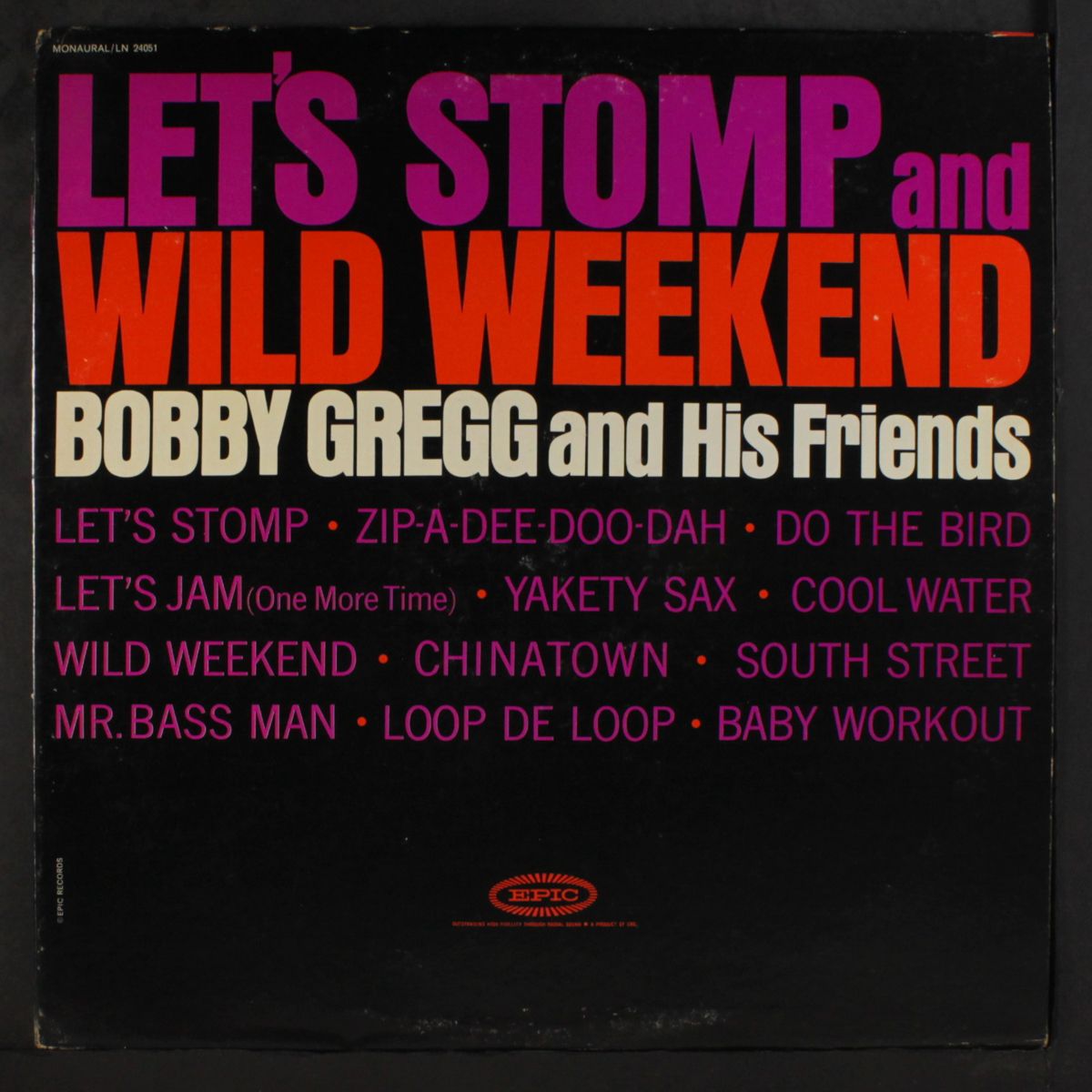 let's stomp by BOBBY GREGG
