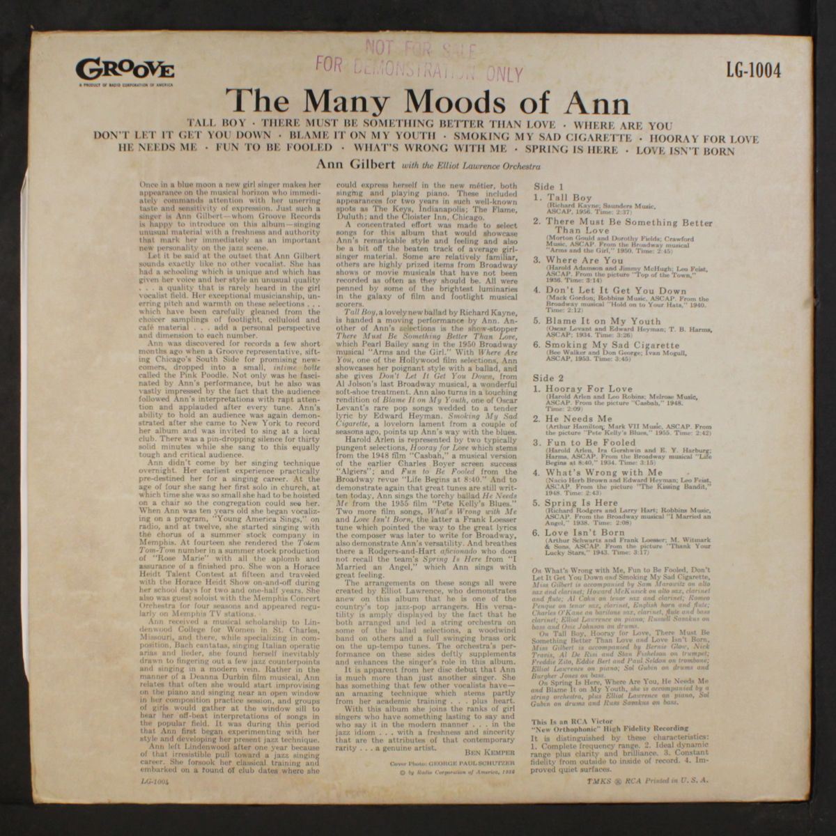 the many moods by ANN GILBERT