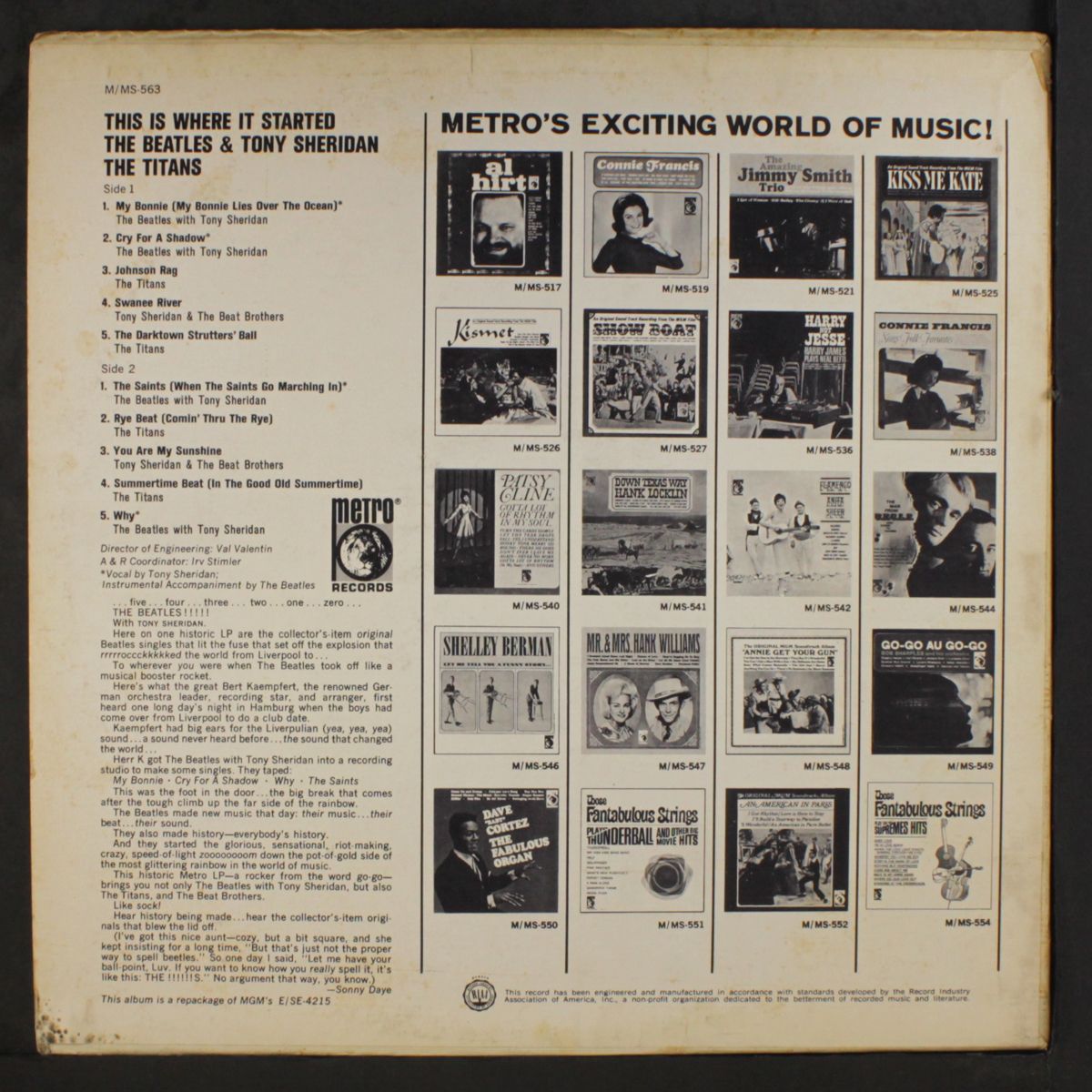 this is where it started by BEATLES