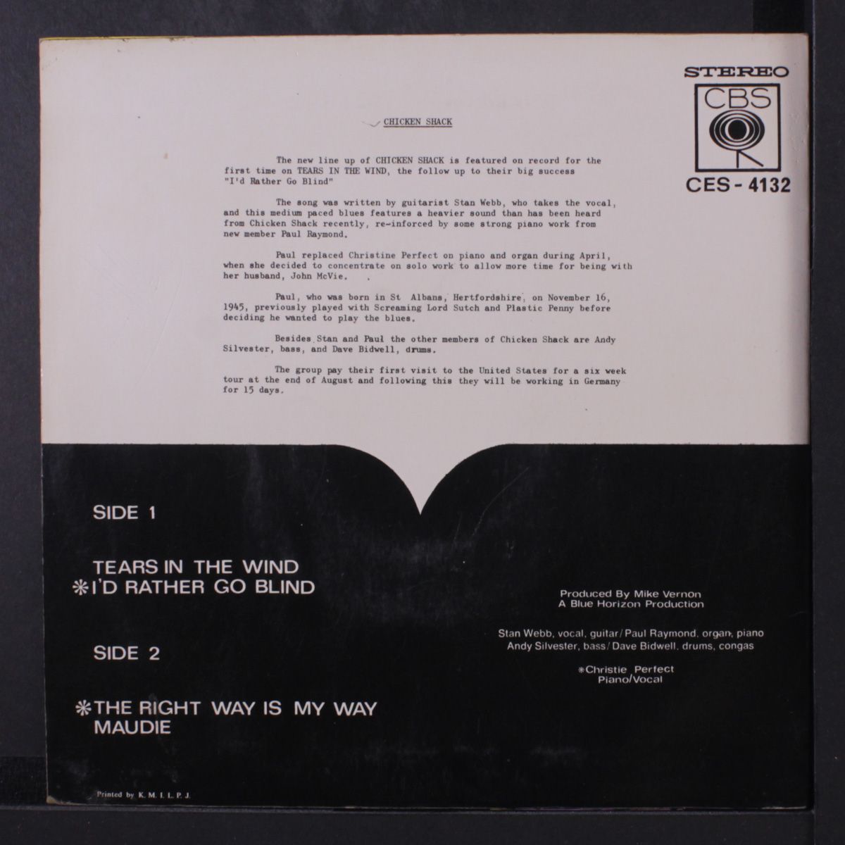 tears in the wind + 3 by CHICKEN SHACK