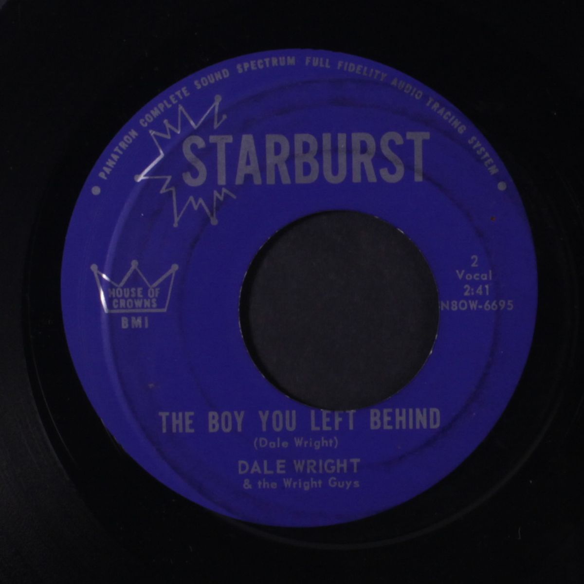 rainy night / the boy you left behind by DALE WRIGHT