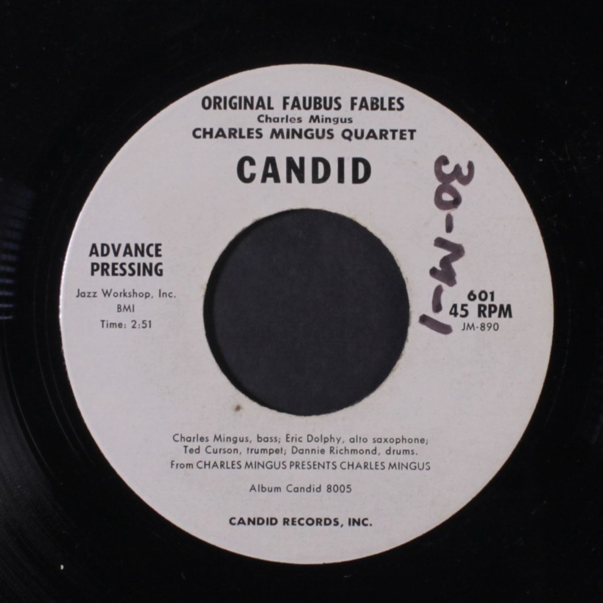 folk forms no. 1 / original faubus fables by CHARLES MINGUS