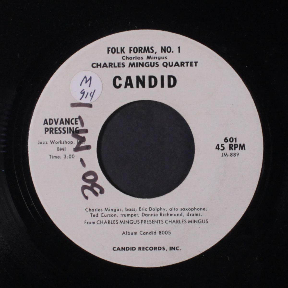 folk forms no. 1 / original faubus fables by CHARLES MINGUS