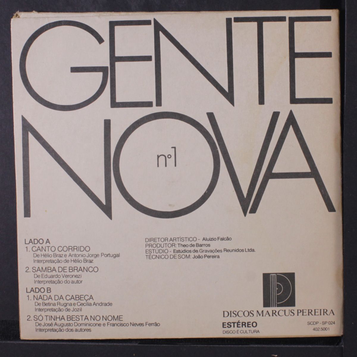 gente nova no. 1 by VARIOUS