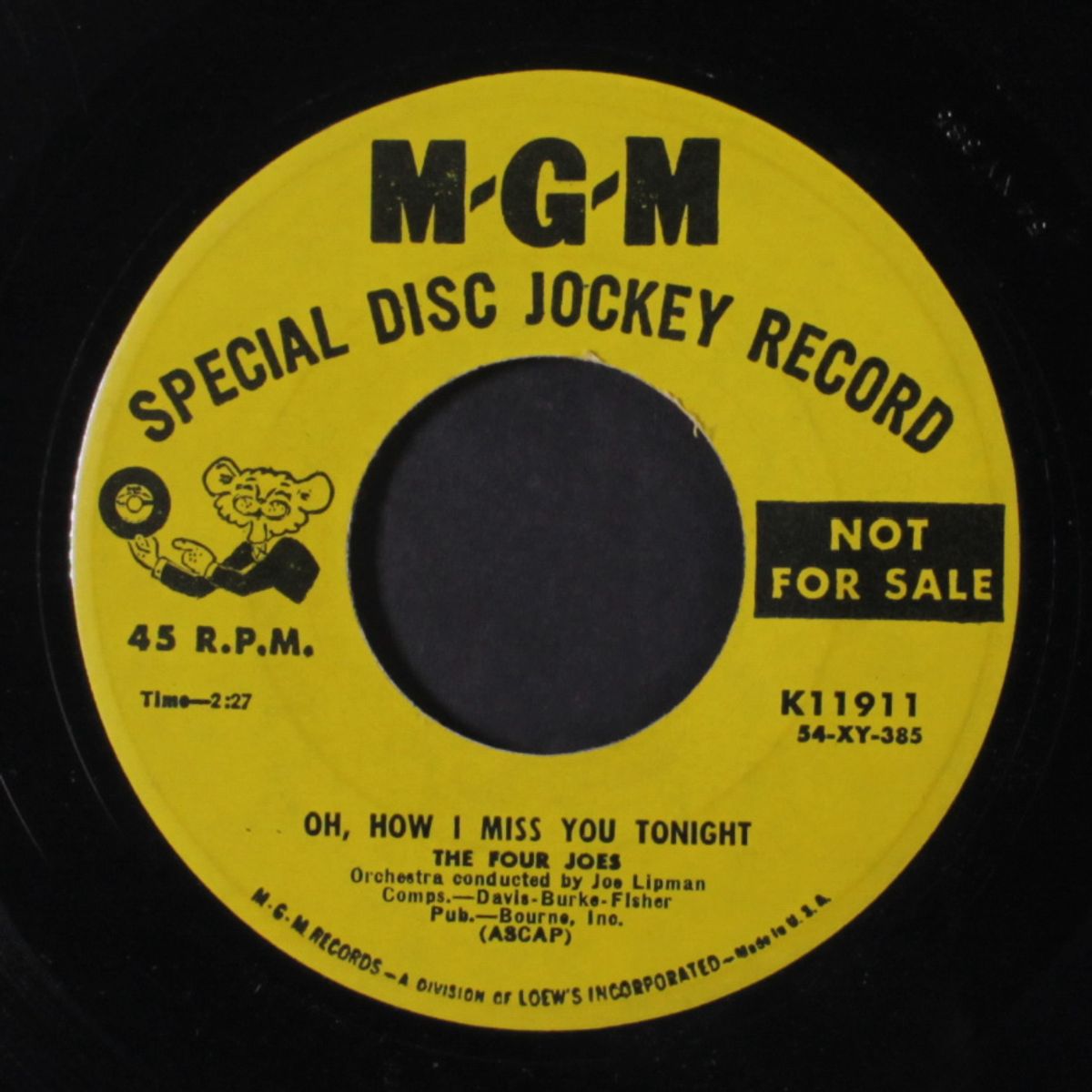 slow down baby / oh how i miss you tonight by FOUR JOES