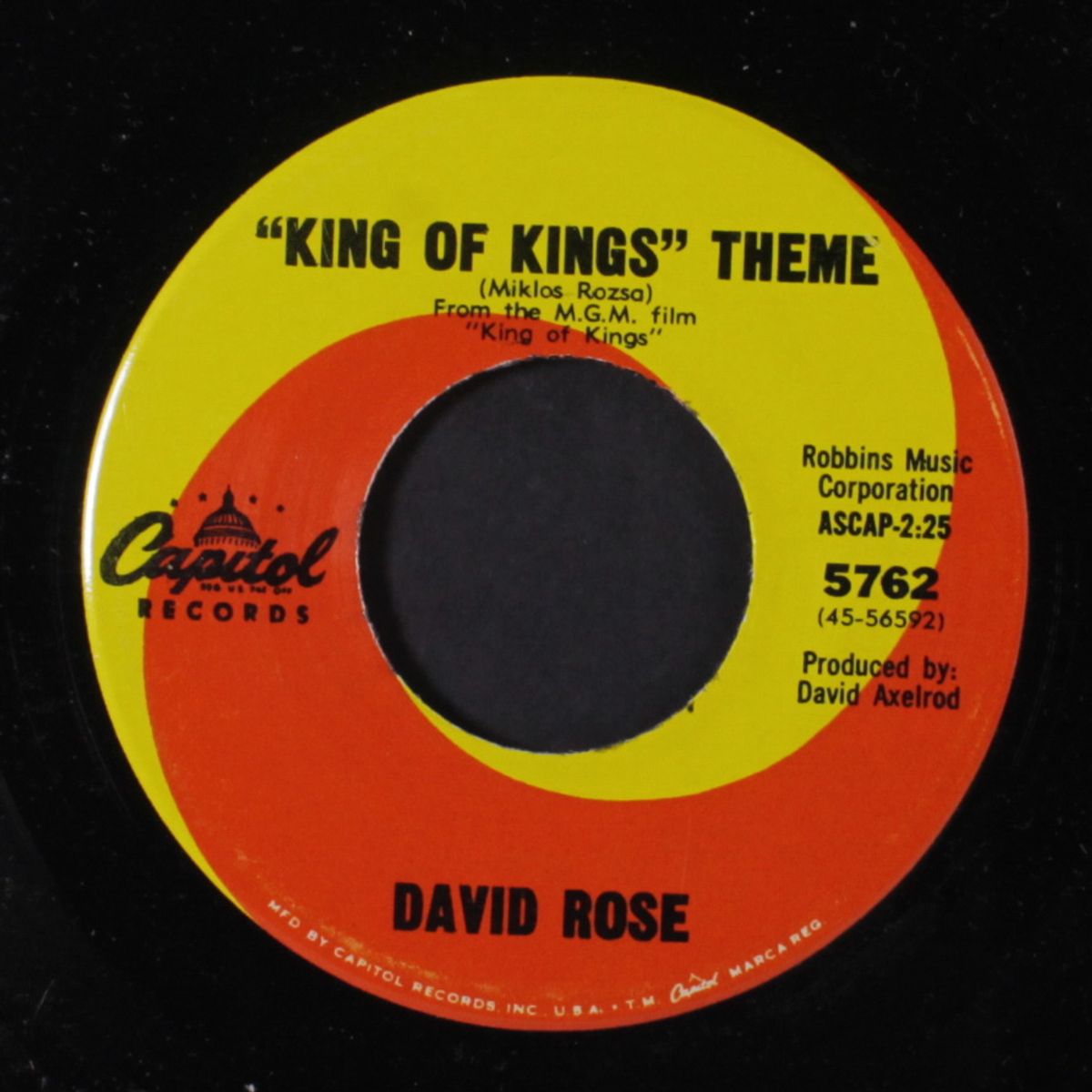 theme from "the bible" / "king of kings" theme by DAVID ROSE