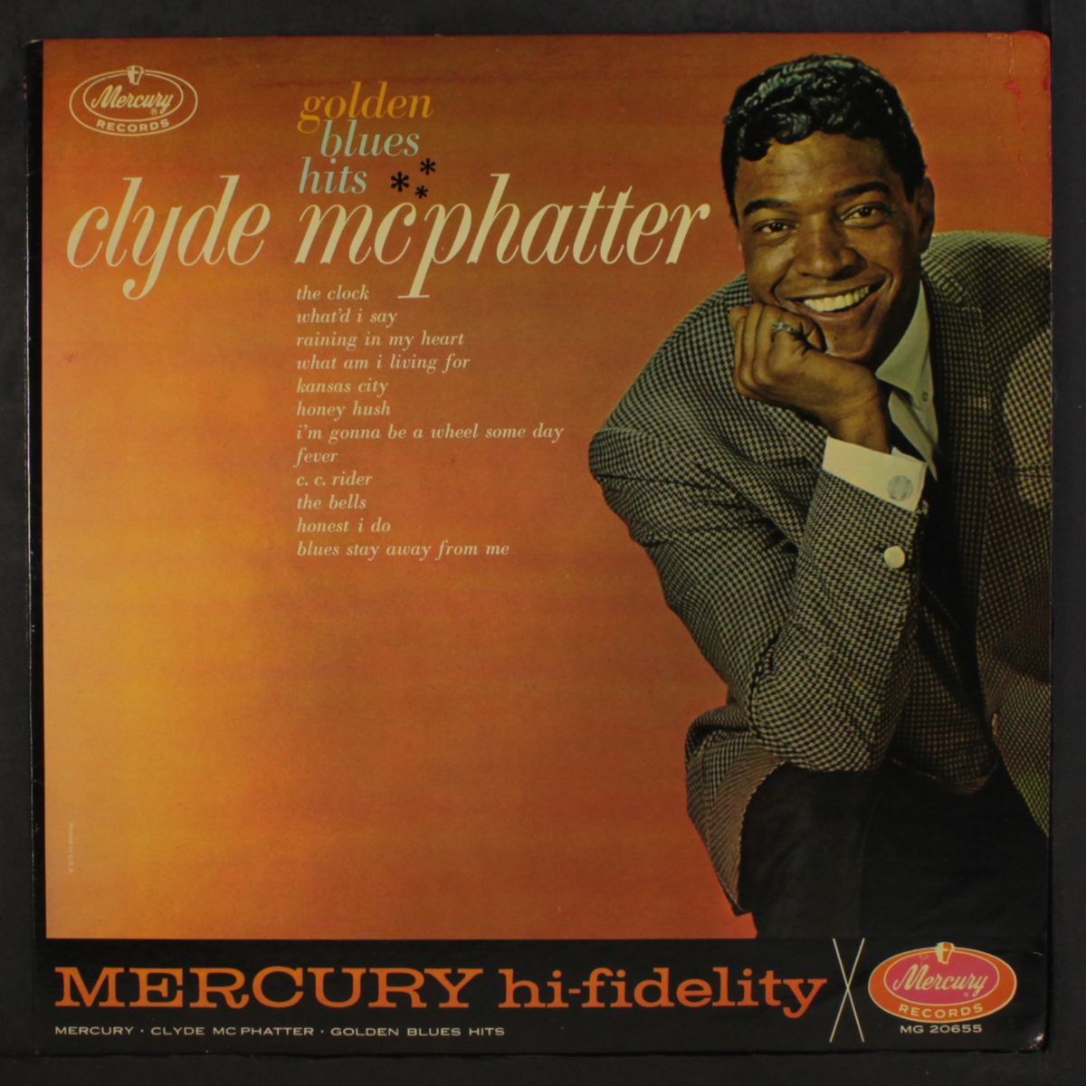 golden blues hits by CLYDE MCPHATTER