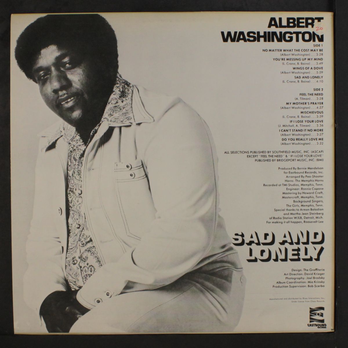 sad and lonely by ALBERT WASHINGTON