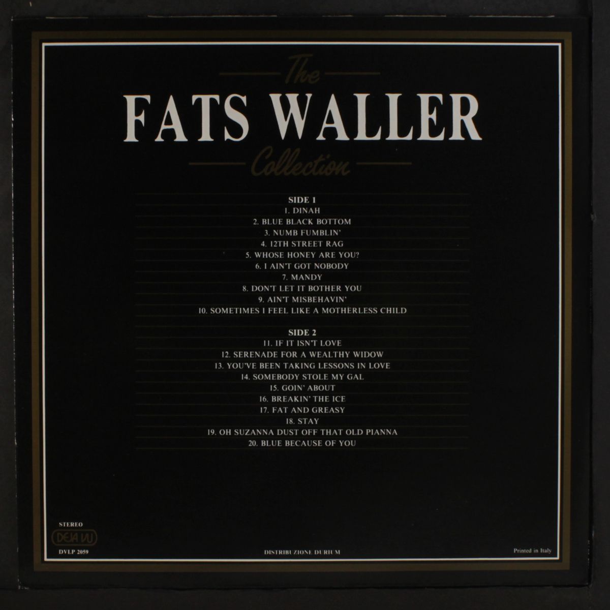 20 golden greats by FATS WALLER