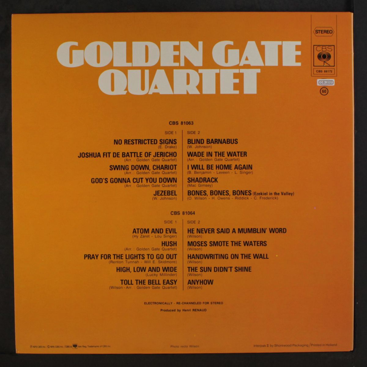 golden gate quartet by GOLDEN GATE QUARTET