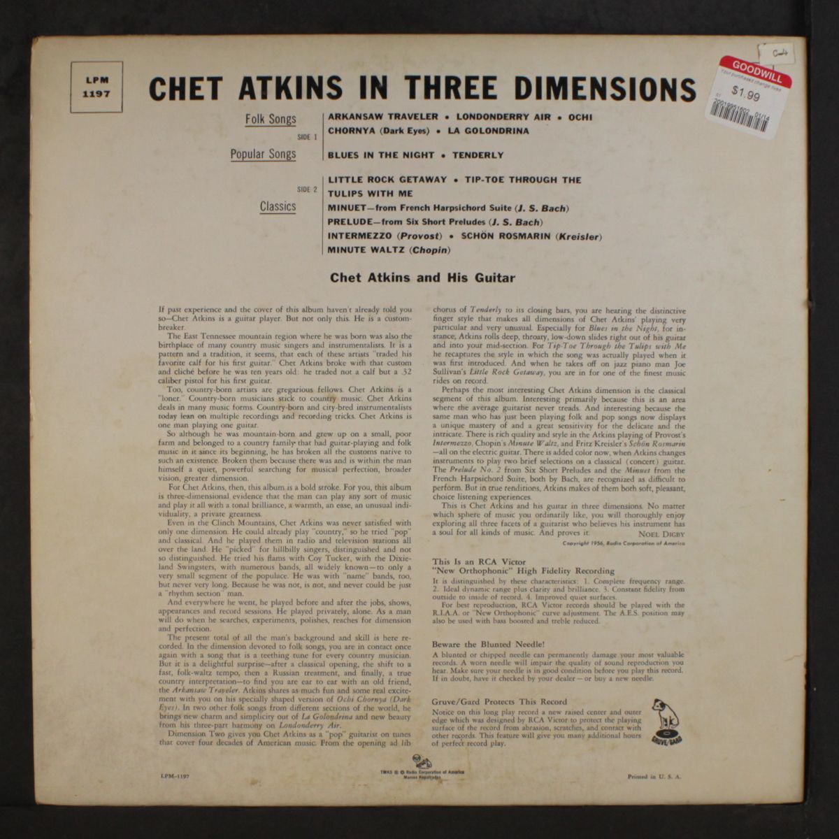 in 3 dimensions by CHET ATKINS