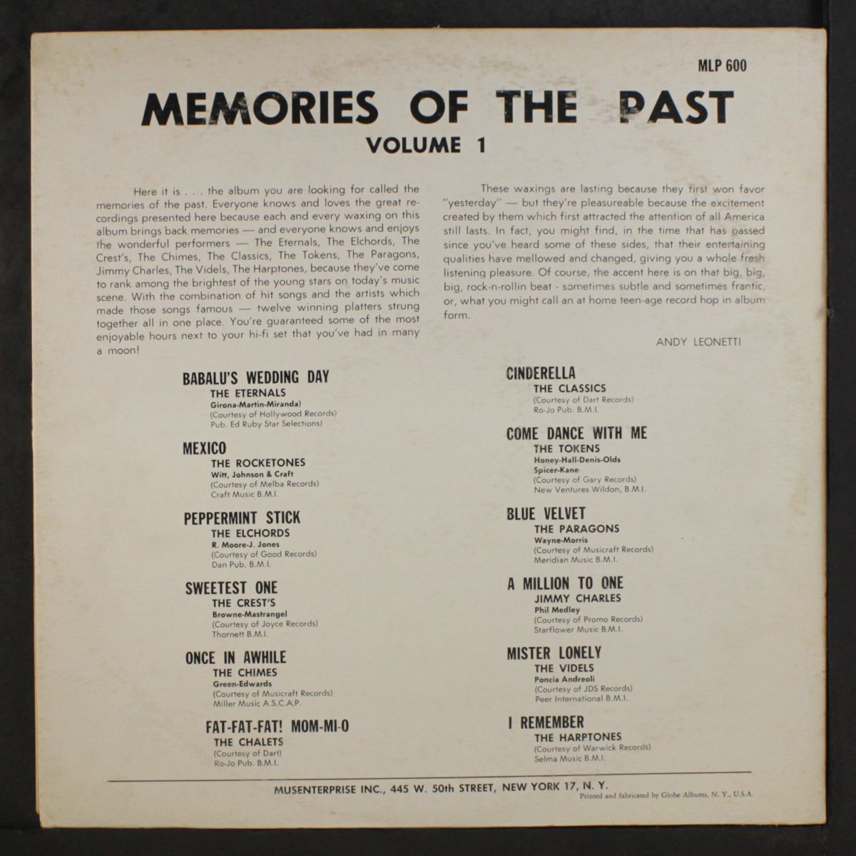 memories of the past by VARIOUS