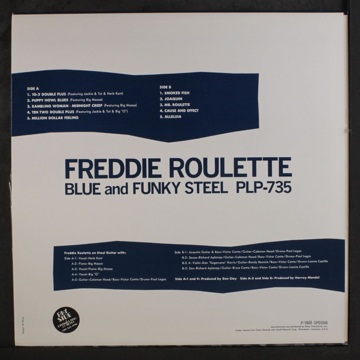 blue and funky steel by FREDDIE ROULETTE