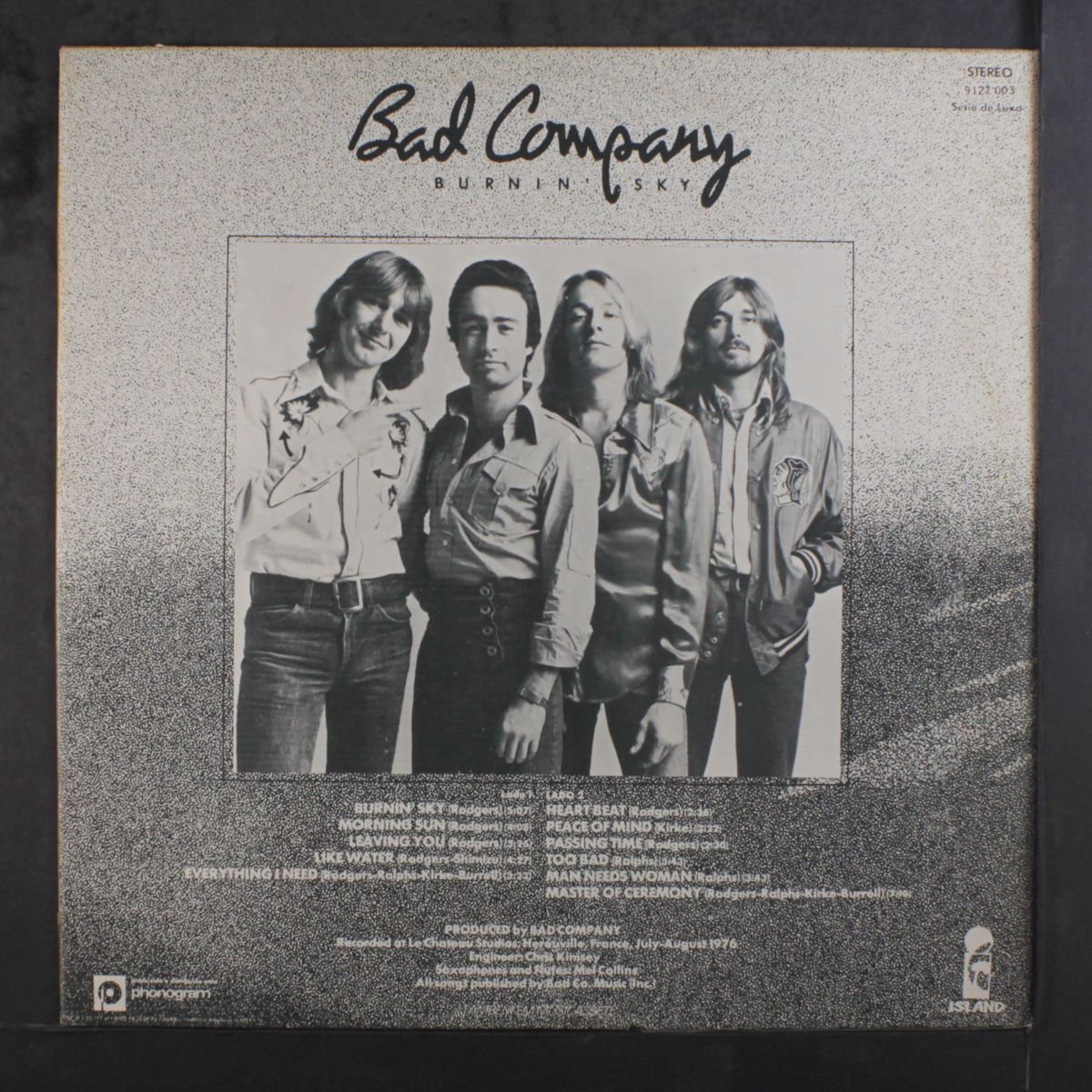 burnin' sky by BAD COMPANY