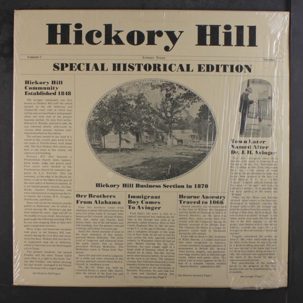 special historical edition by HICKORY HILL