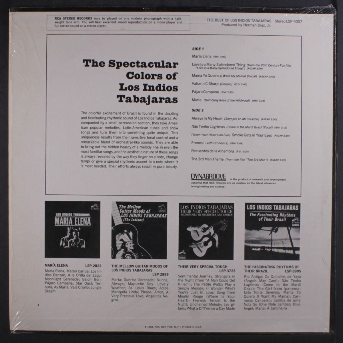 best of by LOS INDIOS TABAJARAS