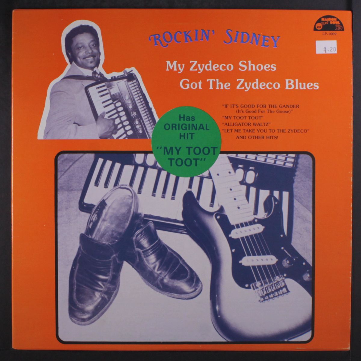 my zydeco shoes by ROCKIN' SIDNEY