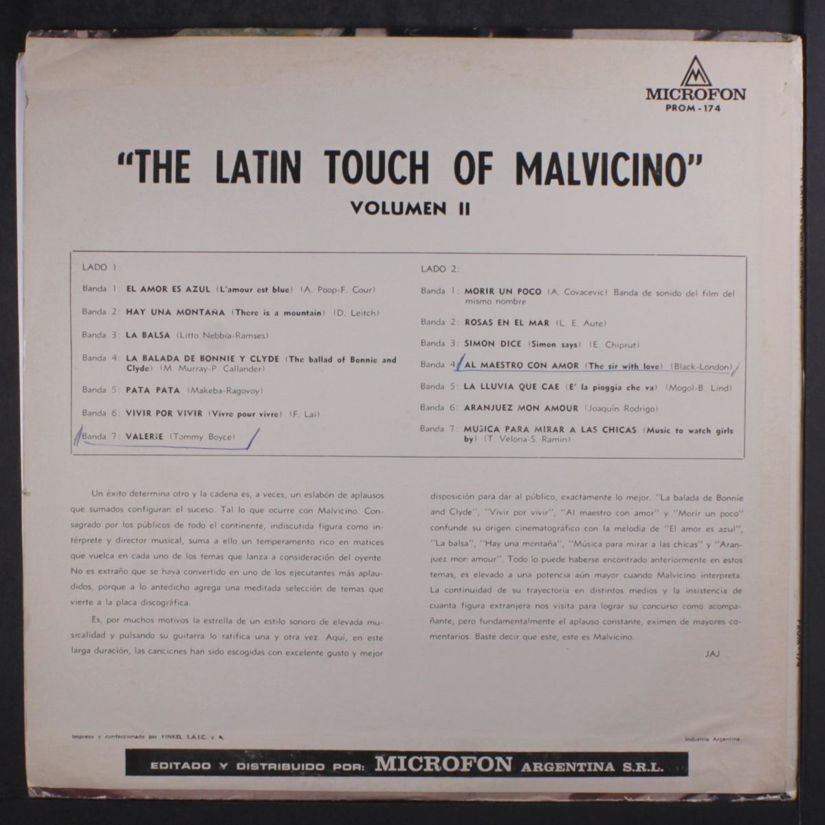 the latin touch of malvicino, vol. 2 by HORACIO MALVICINO