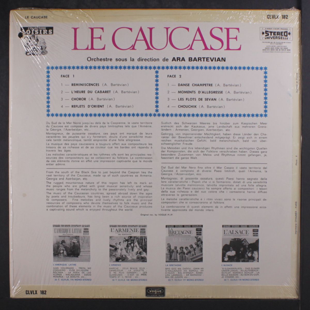 le caucase by ARA BARTEVIAN