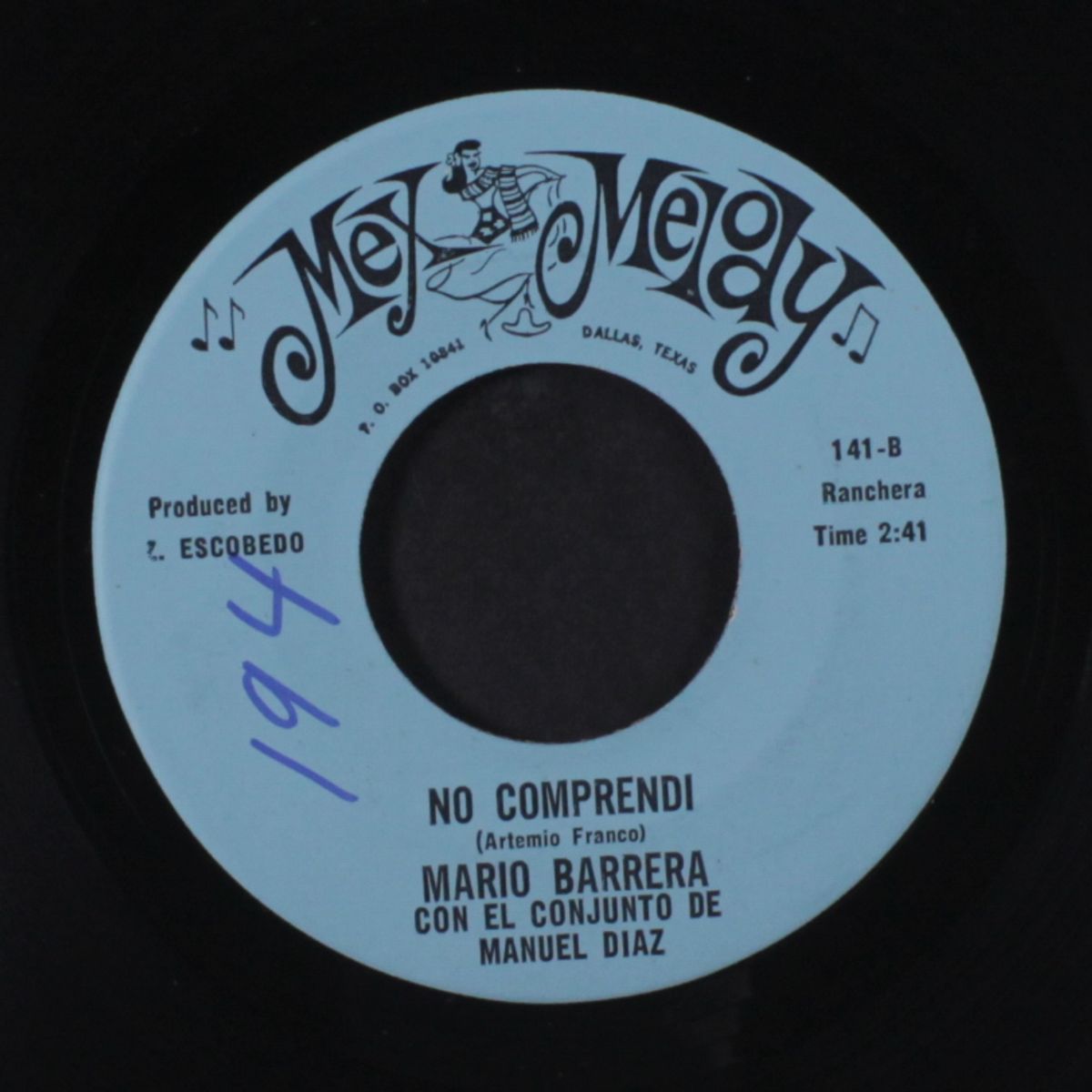 aunque seas de otro / no comprendi by MARIO BARRERA