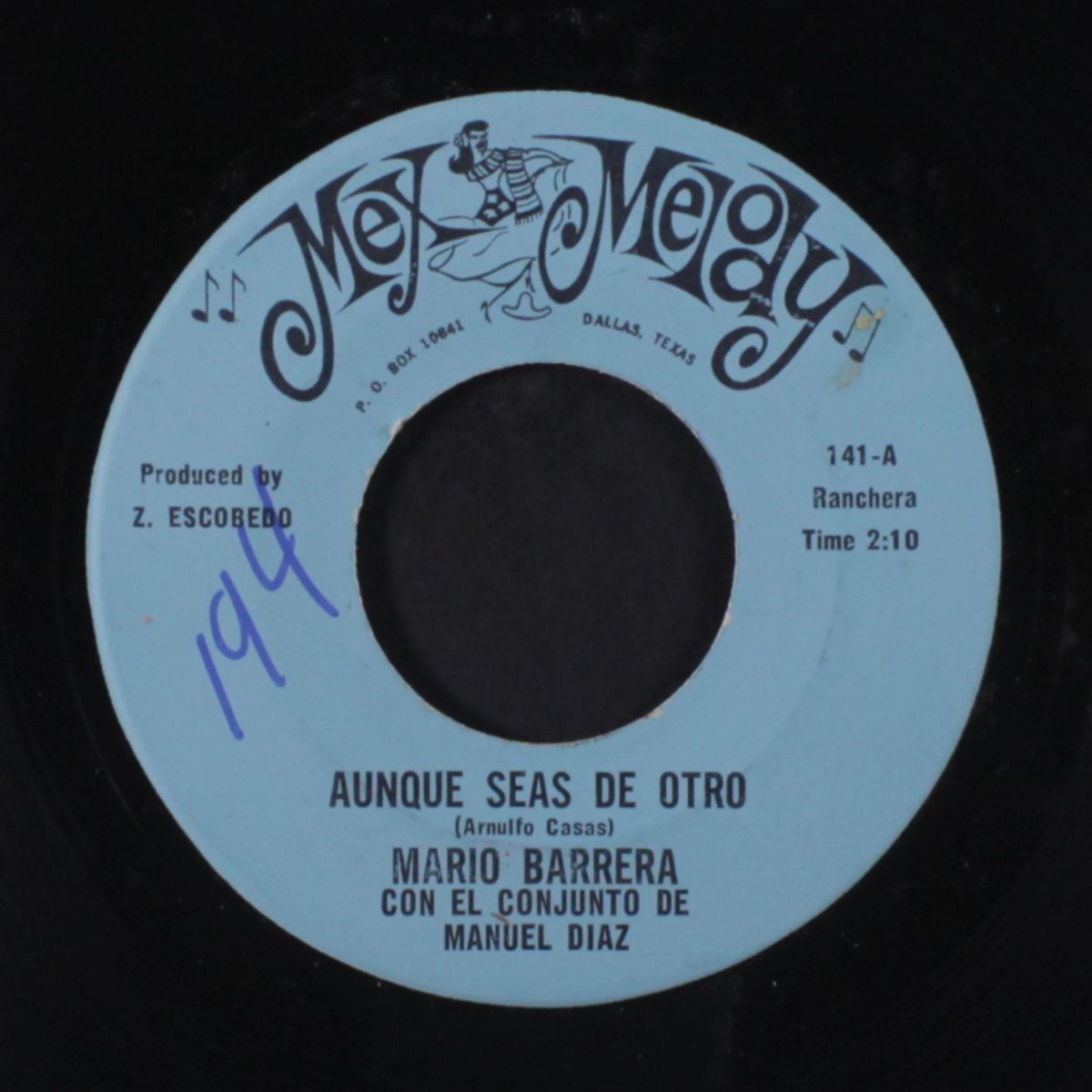 aunque seas de otro / no comprendi by MARIO BARRERA