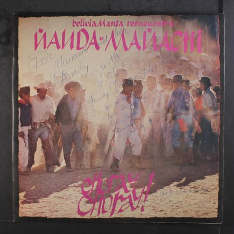 BOLIVIA MANTA REENCUENTRA NANDA MANACHI