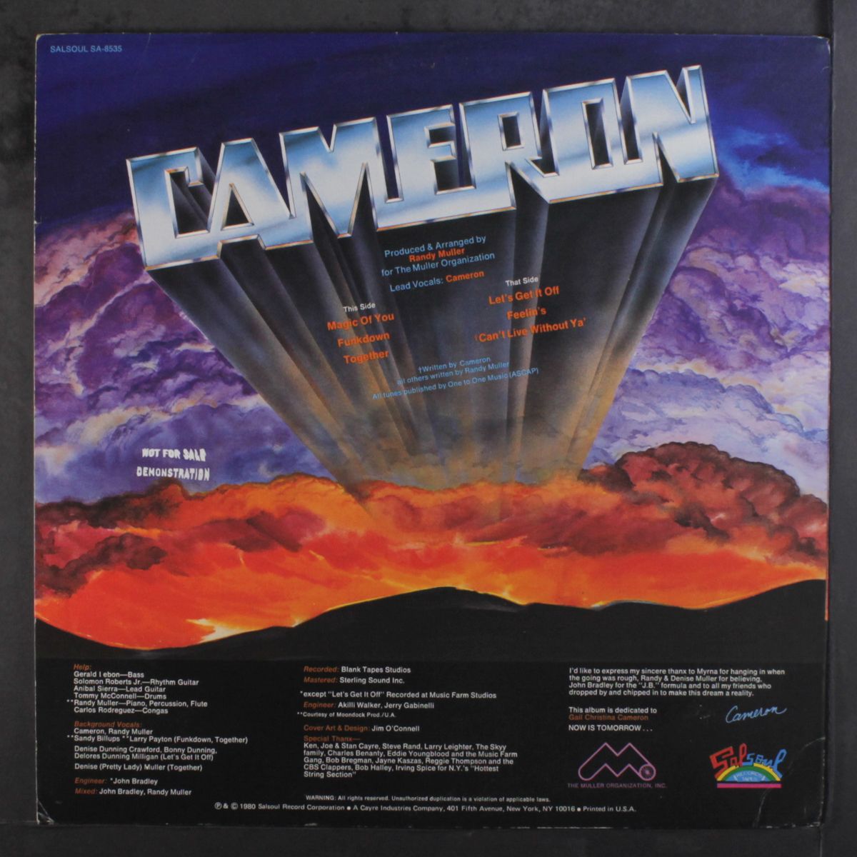 cameron by CAMERON
