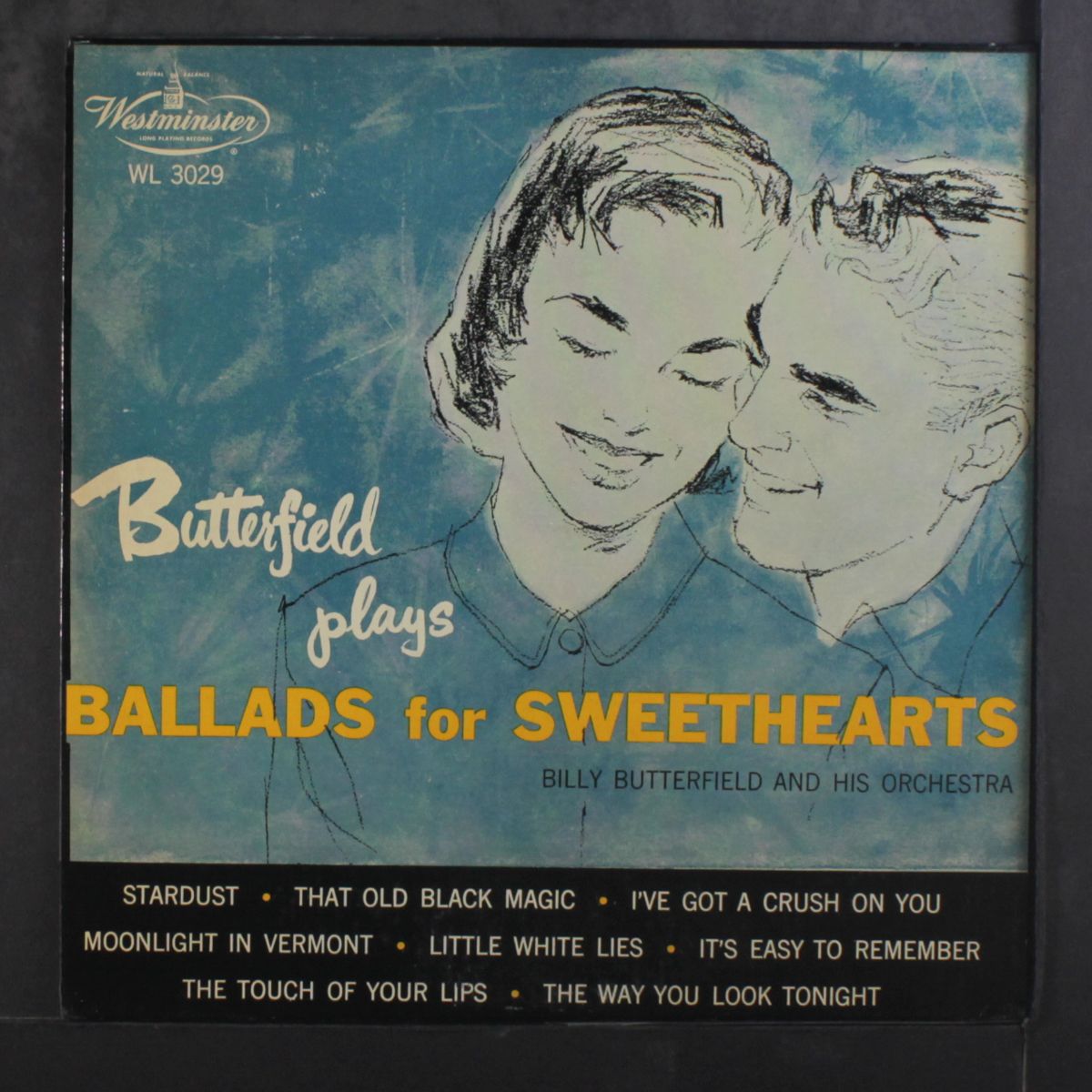 butterfield plays ballads for sweethearts by BILLY BUTTERFIELD