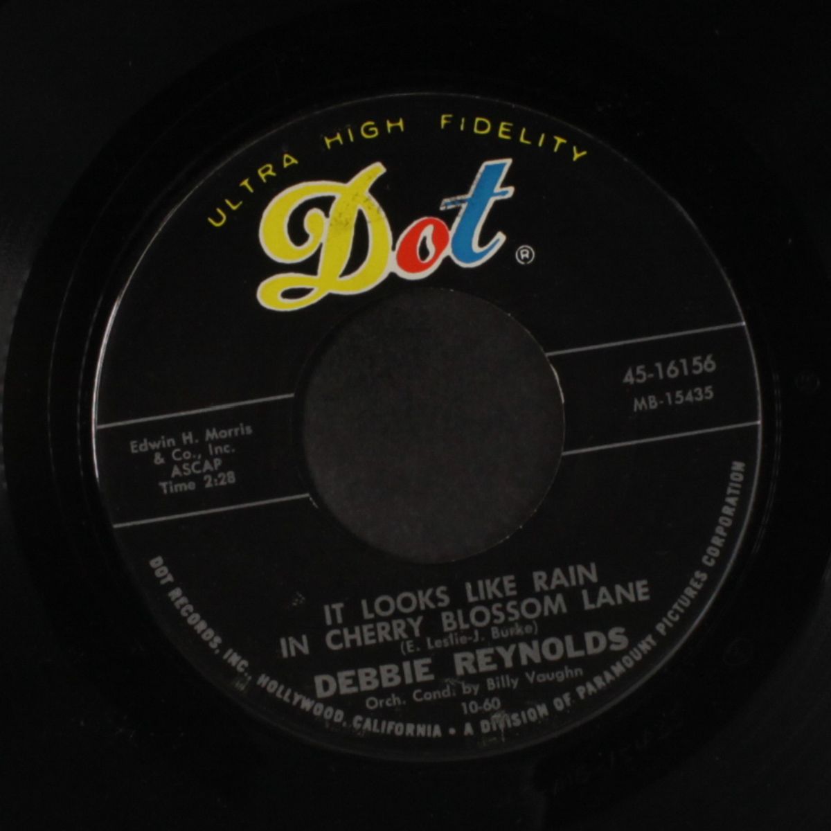 it looks like rain in cherry blossom lane / satisfied, part 2 by DEBBIE REYNOLDS