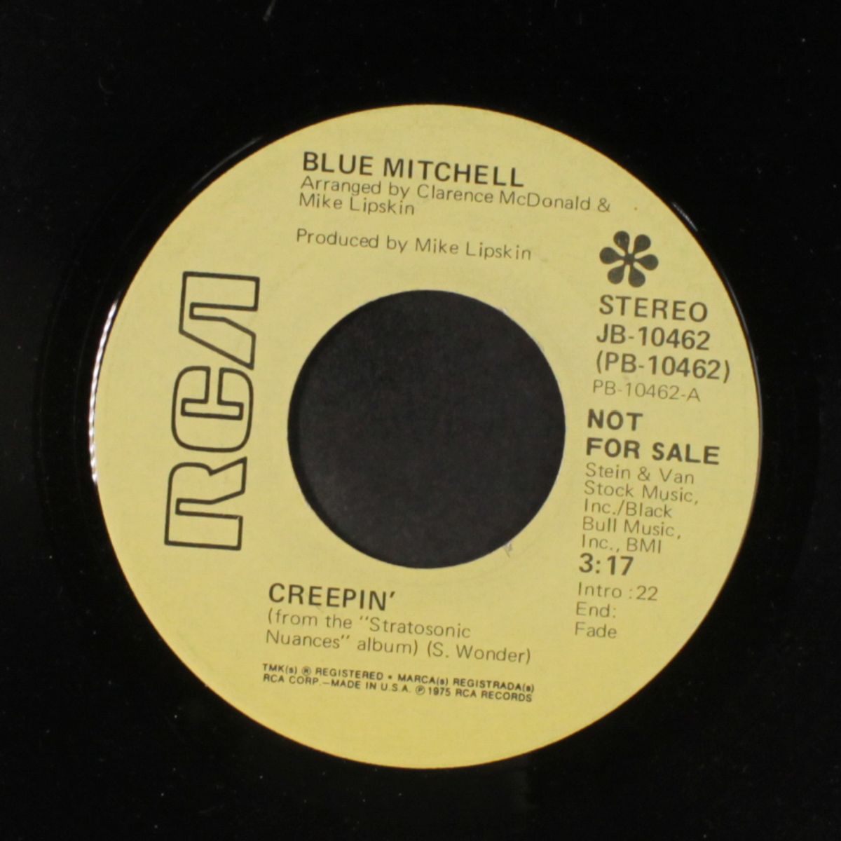 satin soul / creepin' by BLUE MITCHELL