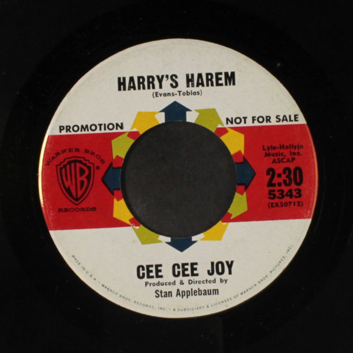 harry's harem / gotta give my teardrops a chance to dry by CEE CEE JOY